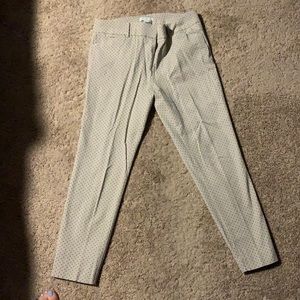 Black polka dot pants